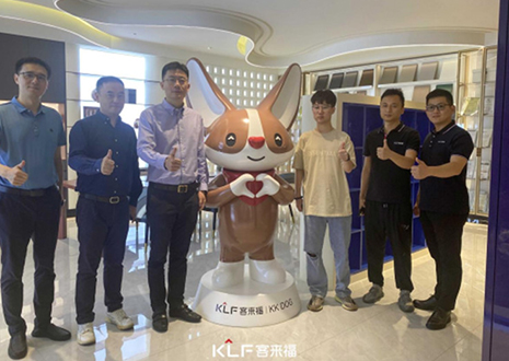 熱烈歡迎中國(guó)建博會(huì)領(lǐng)導(dǎo)一行蒞臨客來(lái)福智能科技股份有限公司參觀指導(dǎo)！